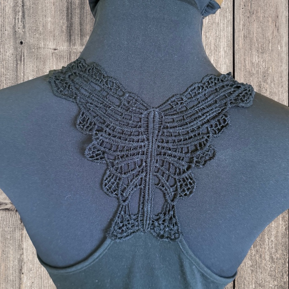 Dragon Print Racer Back Tank Top - Picture 6 of 8